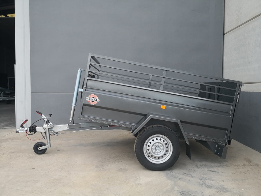 Remolque porta maquinaria industrial – Mma 750 kg
