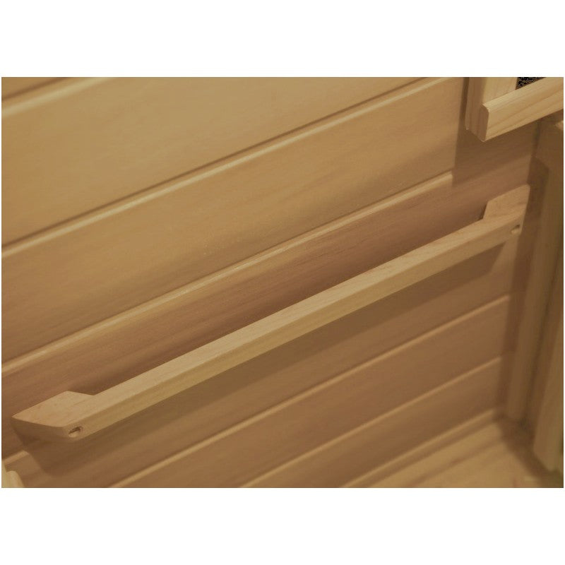 Sauna de infrarrojos con paneles de carbono 3200W LUXE 4 lugares - SNÖ