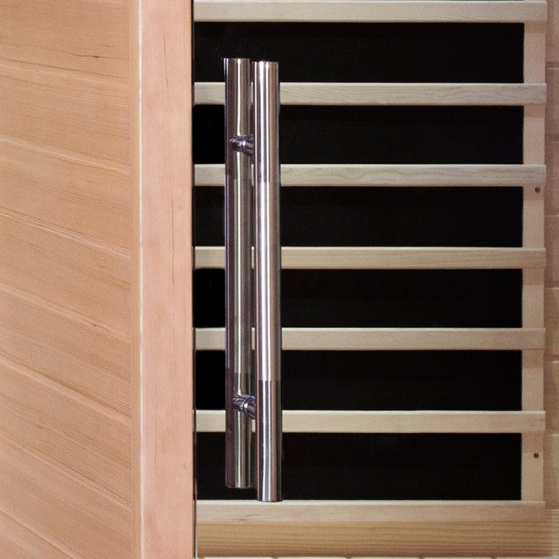 Sauna de infrarrojos con paneles de carbono LUXE 1670W 1 plaza - SNÖ