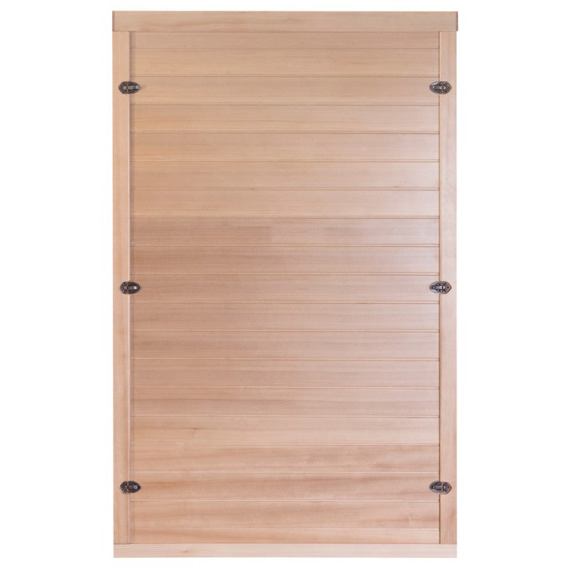 Sauna de infrarrojos con paneles de carbono LUXE 1670W 1 plaza - SNÖ