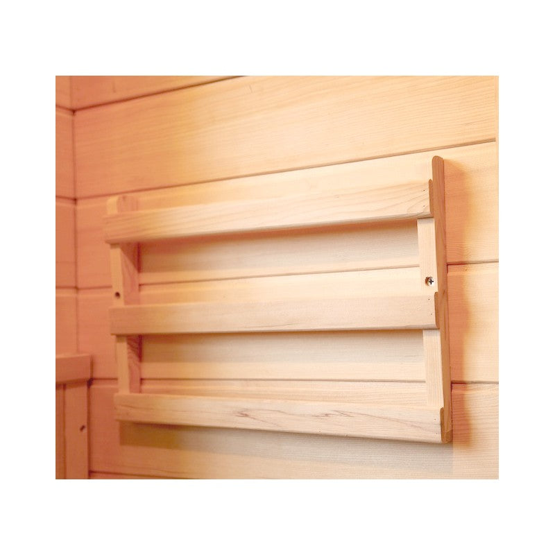 Sauna de infrarrojos con paneles de carbono LUXE 2160W 2 lugares - SNÖ